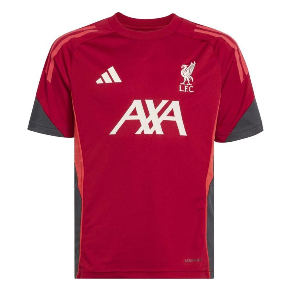Adidas Childrens/Kids Tiro 25 Competition Liverpool FC Training T-Shirt / Red/Wh
